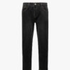 Quần Jean Rã Diễu Thêu Huy hiệu 4MEN Form Regular QJ120 Màu Xám